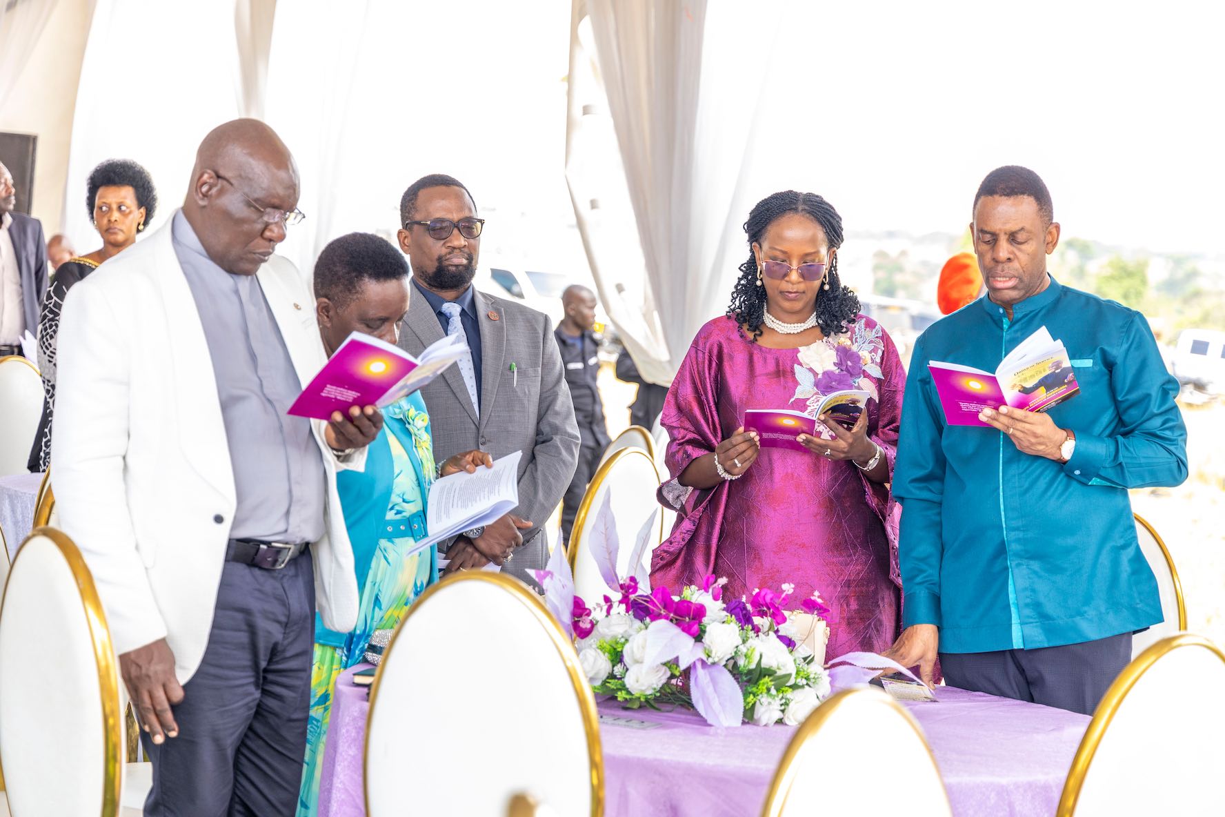 Memorial Service — Proceedings